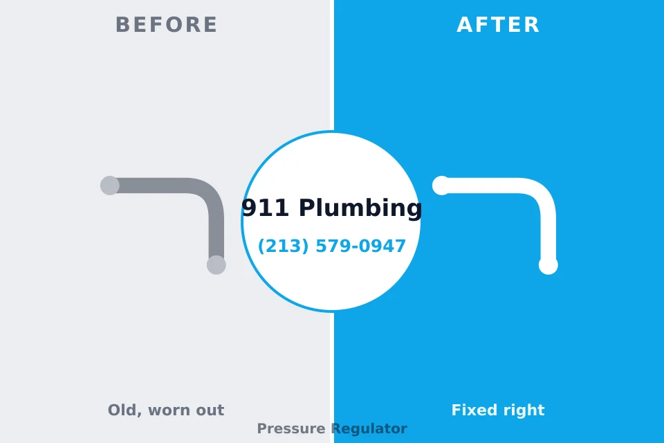 Before and after: plumbing repair Palm Beach Gardens, FL